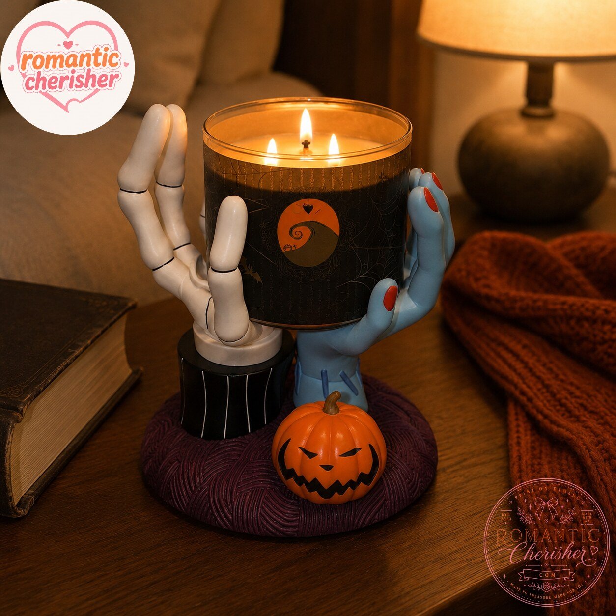 The Nightmare Before Christmas Candle Holder Decor