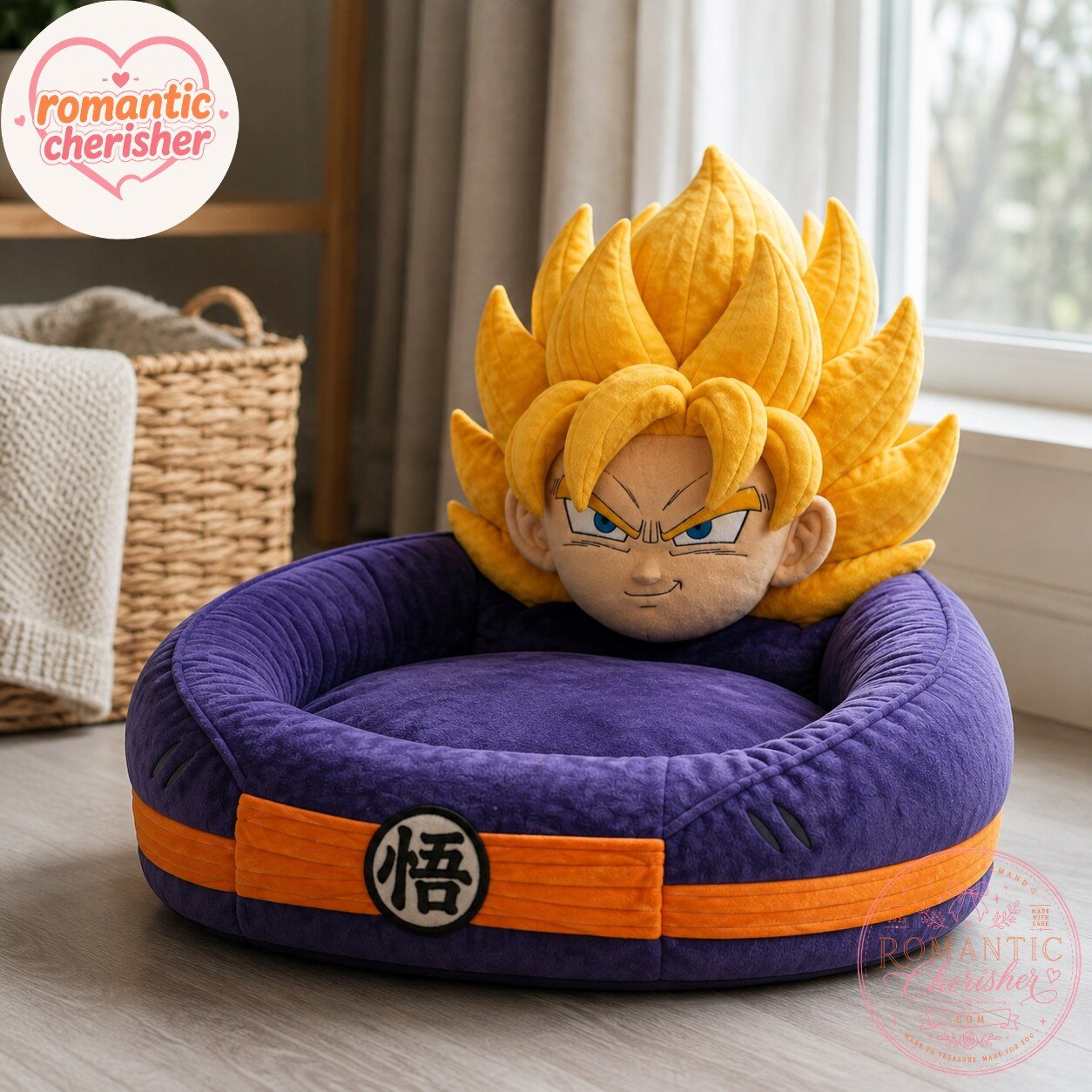 Goku Anime Plush Dog Bed 7 Goku Anime Plush Dog Bed