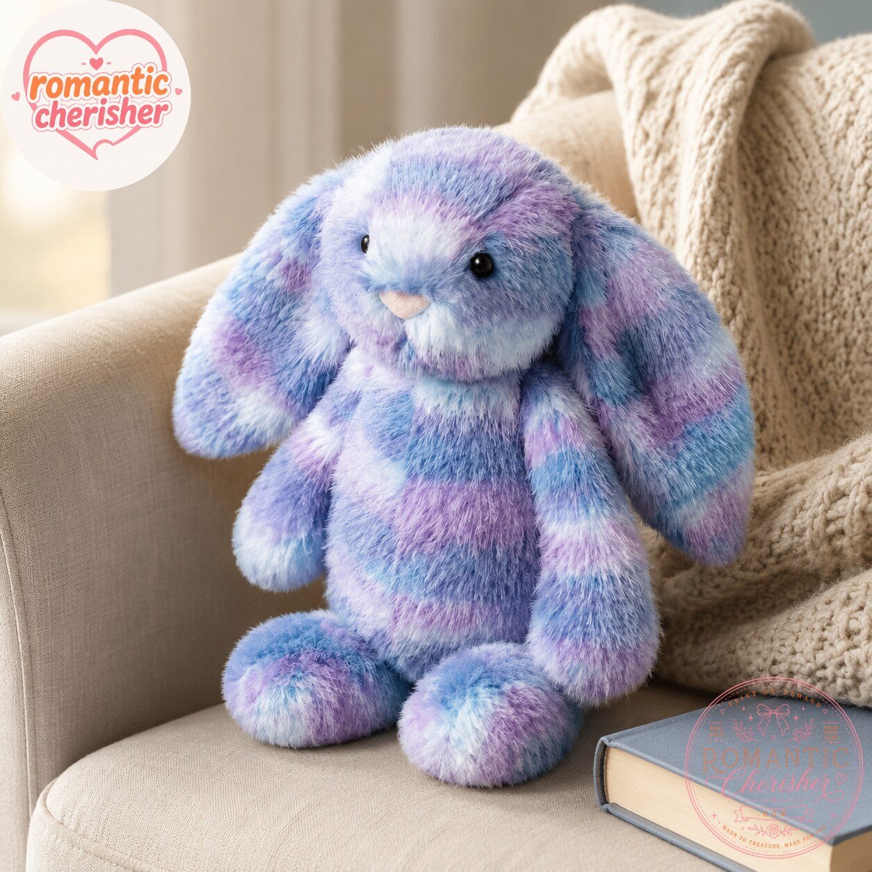 Cerulea Luxe Jellycat Bunny Stuffed Animal