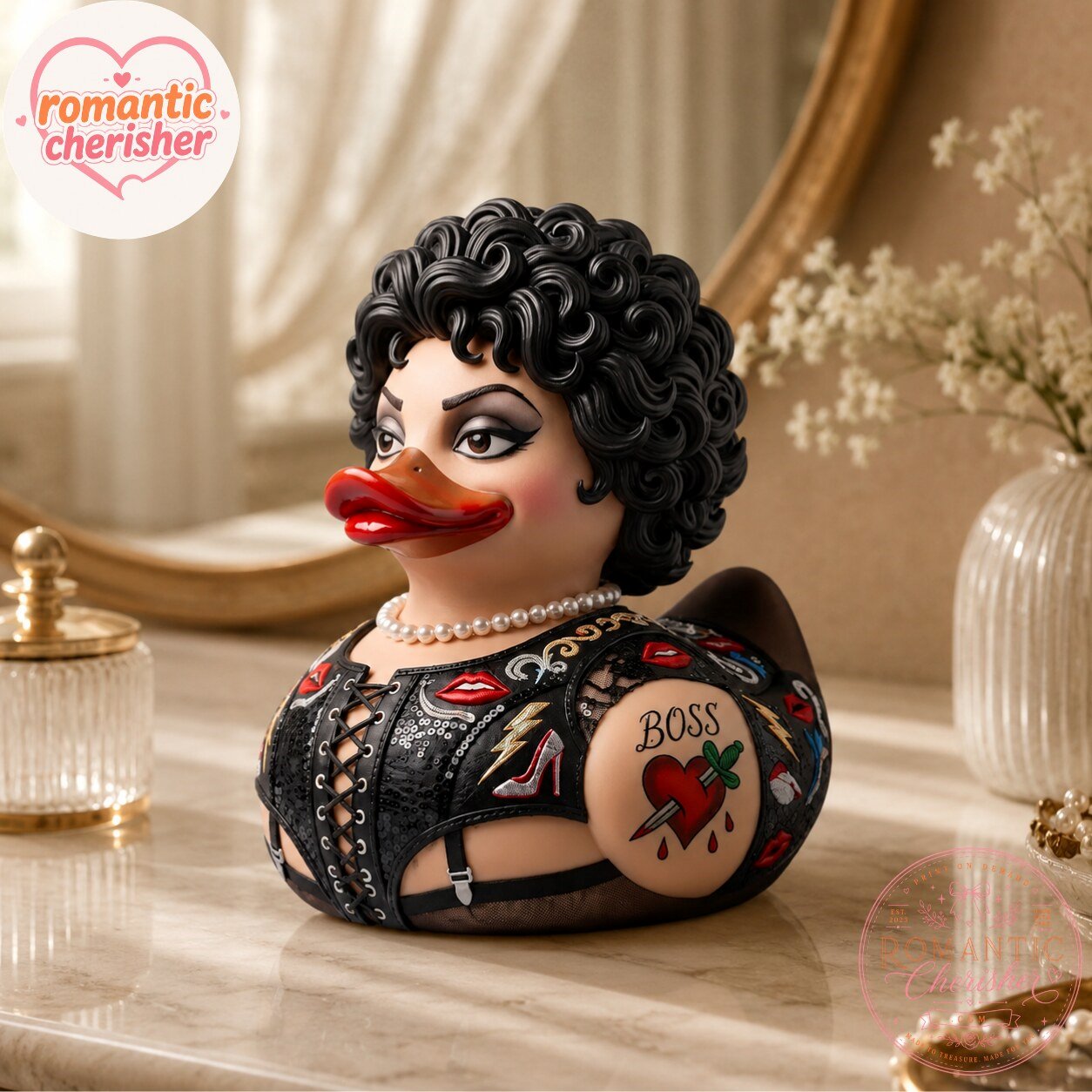 Rocky Horror Frank-N-Furter Style Pop Culture Duck Vinyl Figure Limited Edition