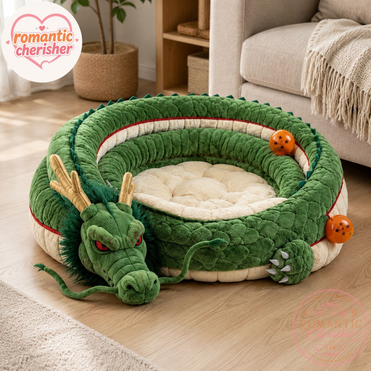 Dragon Ball Z Shenron Dragon Dog Bed
