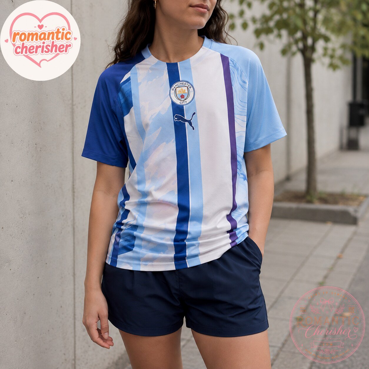 Manchester City Puma 2026-2027 Third Kit Pre-Match Warmup Shirt 7 Manchester City Puma 2026-2027 Third Kit Pre-Match Warmup Shirt