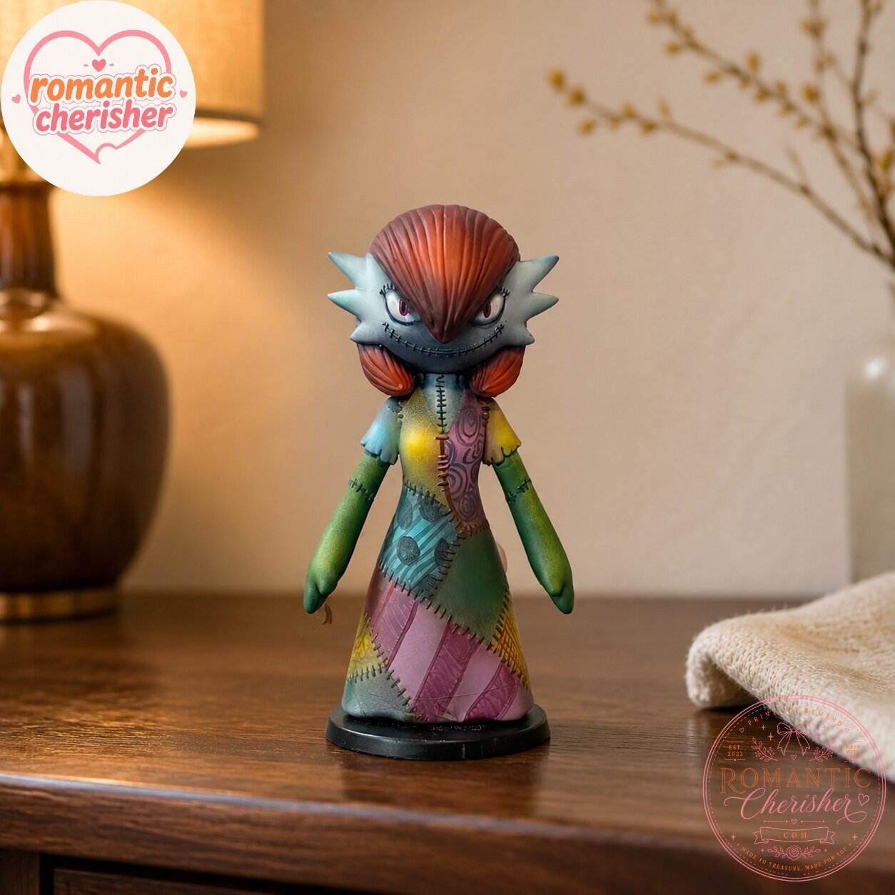 Sally Patchwork Dress Collectible Figure