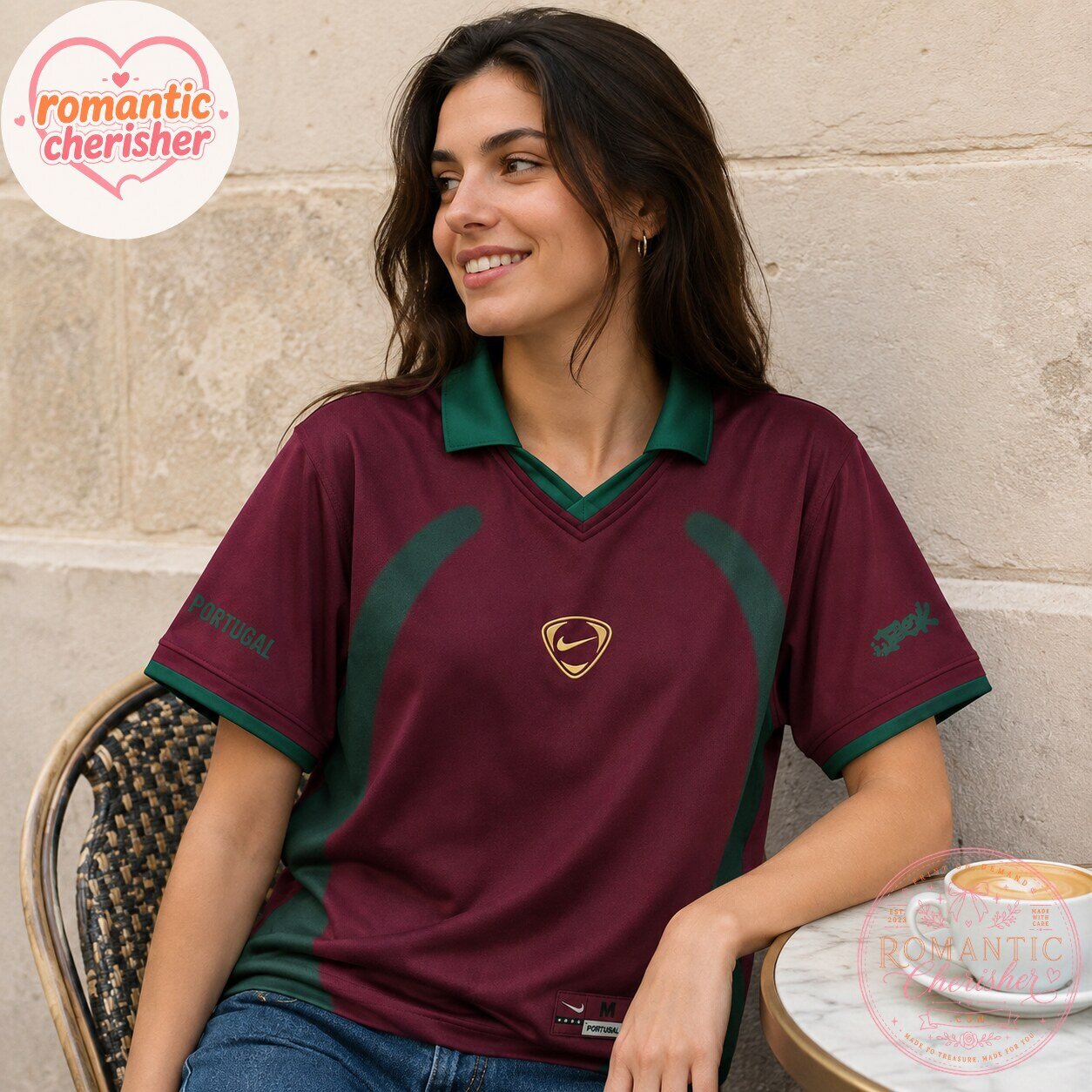 Portugal Retro Football Kit Jersey 5 Portugal Retro Football Kit Jersey