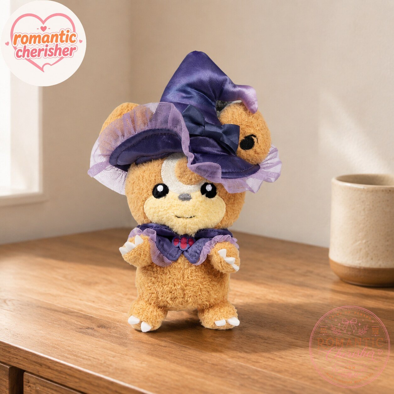 Halloween Witch Teddy Bear Plush Toy 5 Halloween Witch Teddy Bear Plush Toy
