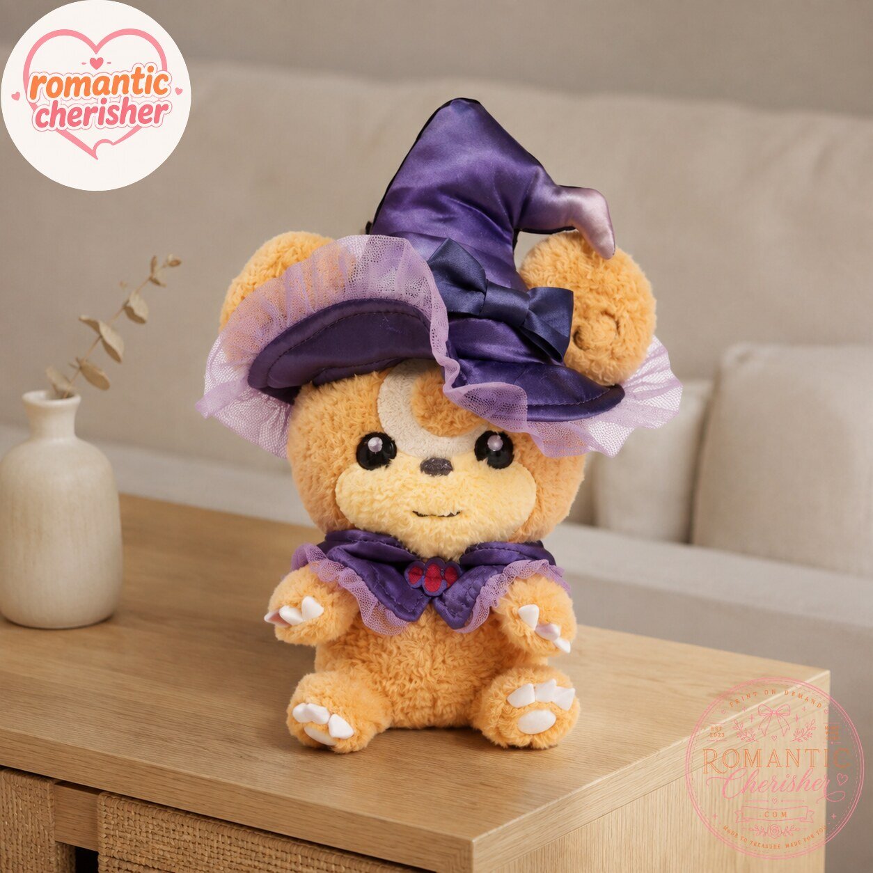 Halloween Witch Teddy Bear Plush Toy 6 Halloween Witch Teddy Bear Plush Toy