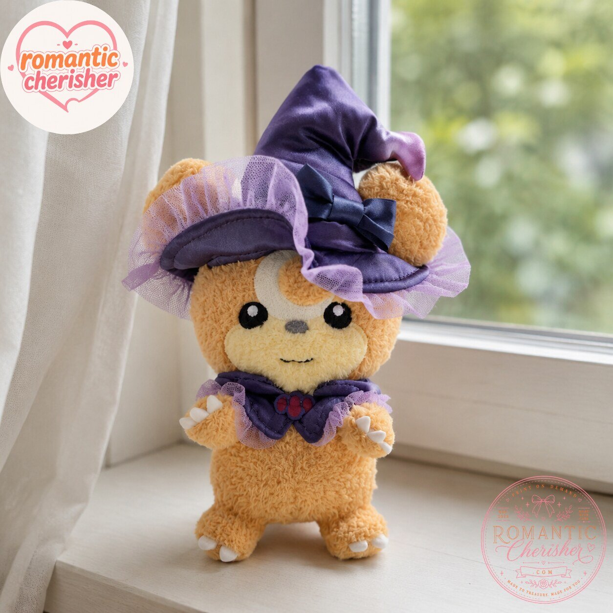 Halloween Witch Teddy Bear Plush Toy 7 Halloween Witch Teddy Bear Plush Toy