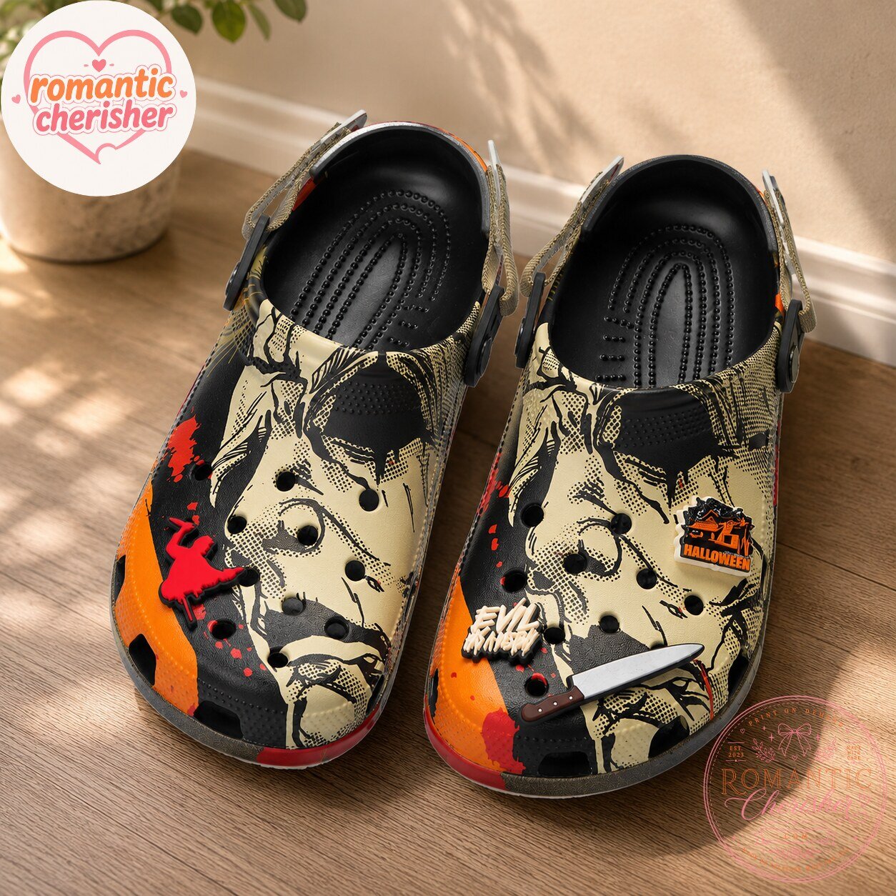 Michael Myers Halloween Crocs Classic Clog 5 Michael Myers Halloween Crocs Classic Clog