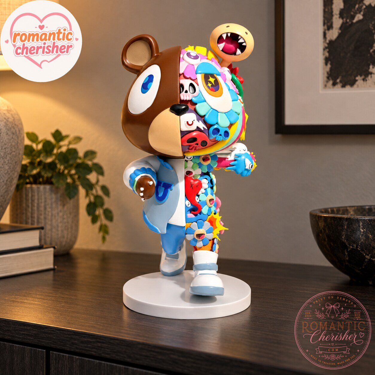 The KamiBear Split Anatomy Collectible Figure