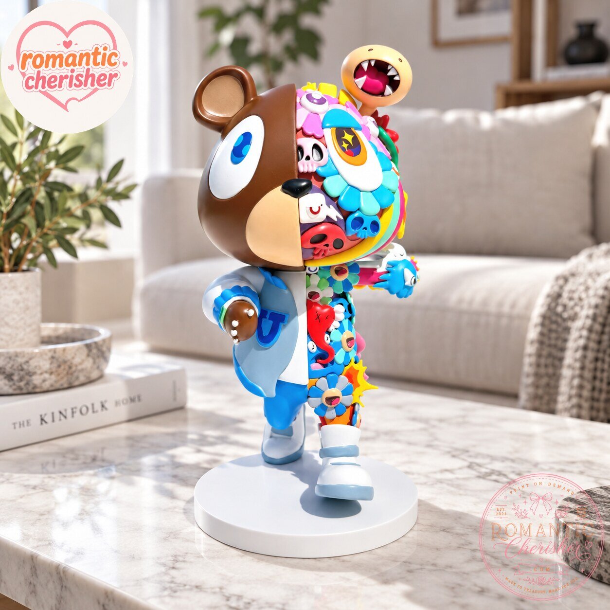 The KamiBear Split Anatomy Collectible Figure KamiBear Split Anatomy Collectible Figure for Science Enthusiasts – image 2 of 4