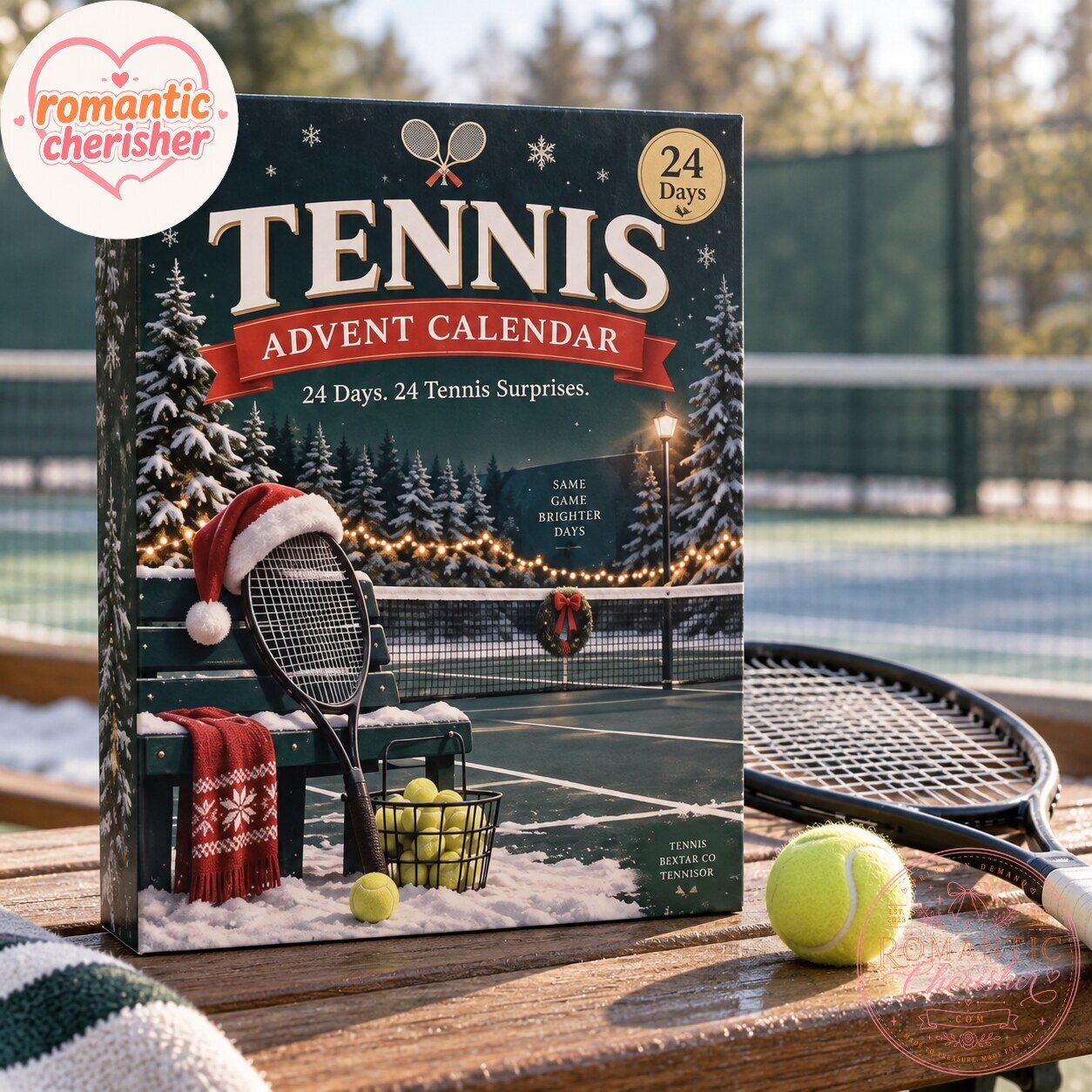 "Top Collectibles: Must-Have Figures, Toys, and Advent Calendars 2023" 4 Tennis Advent Calendar 24 Days Gift Box