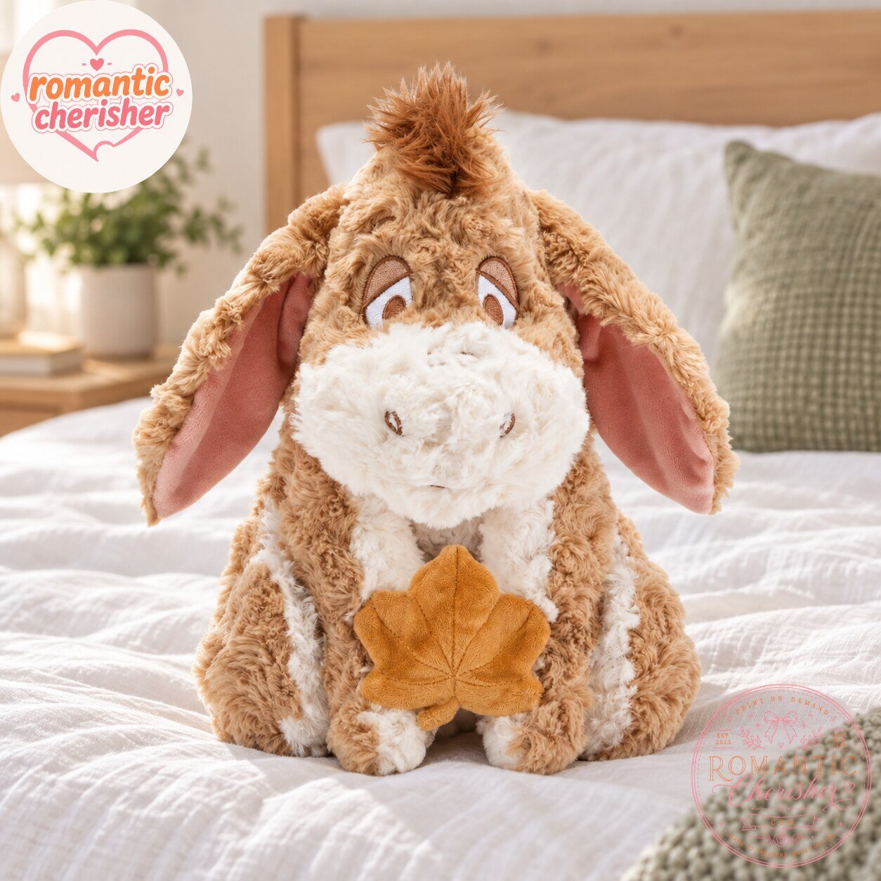 Eeyore Autumn Maple Leaf Plush Toy 6 Eeyore Autumn Maple Leaf Plush Toy