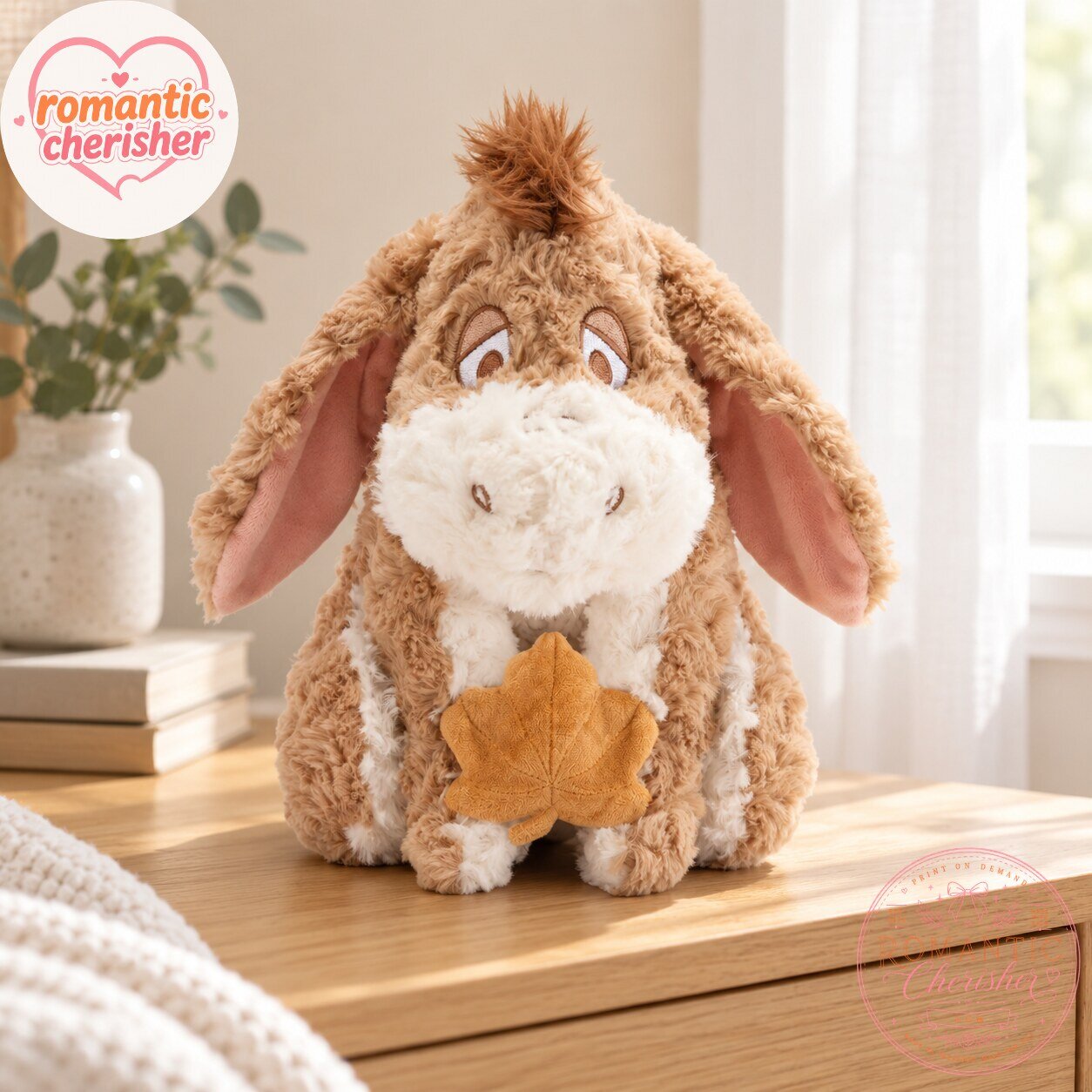 Eeyore Autumn Maple Leaf Plush Toy 7 Eeyore Autumn Maple Leaf Plush Toy