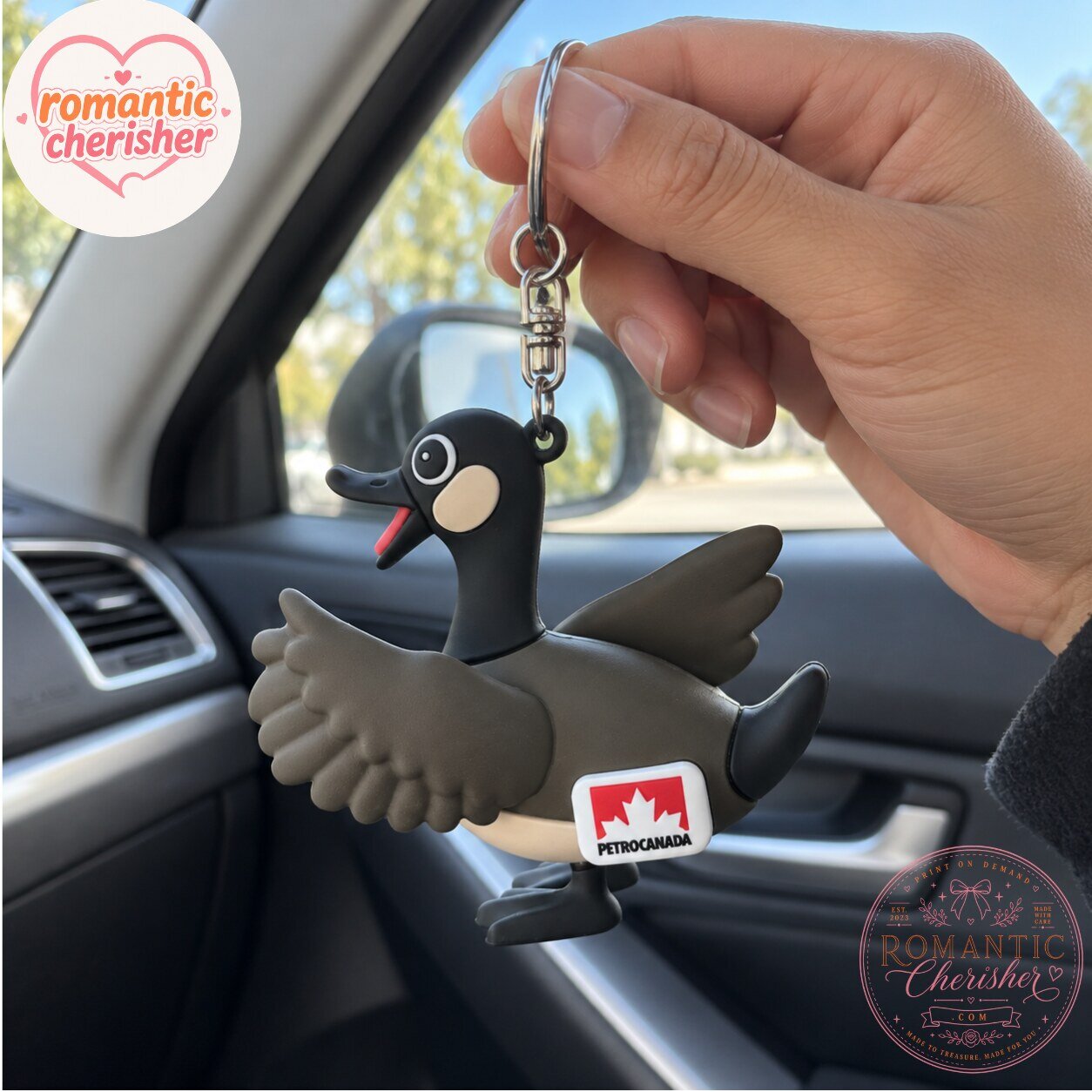 Petro-Canada Canadian Goose Keychain Charm 5 Petro-Canada Canadian Goose Keychain Charm