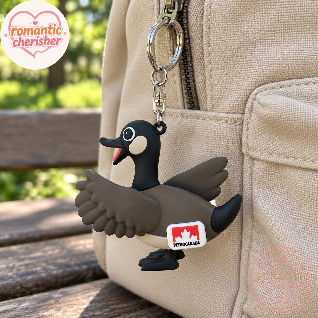 Petro-Canada Canadian Goose Keychain Charm 7 Petro-Canada Canadian Goose Keychain Charm