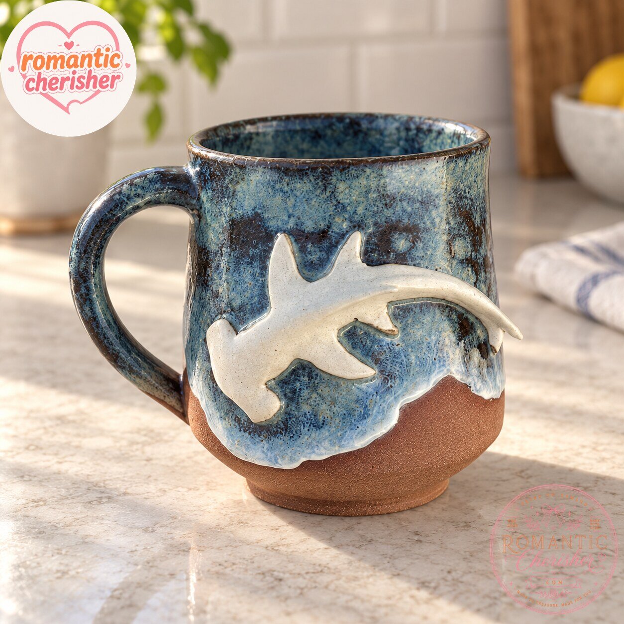 Hammerhead Shark Ocean Ceramic Coffee Mug 5 Hammerhead Shark Ocean Ceramic Coffee Mug