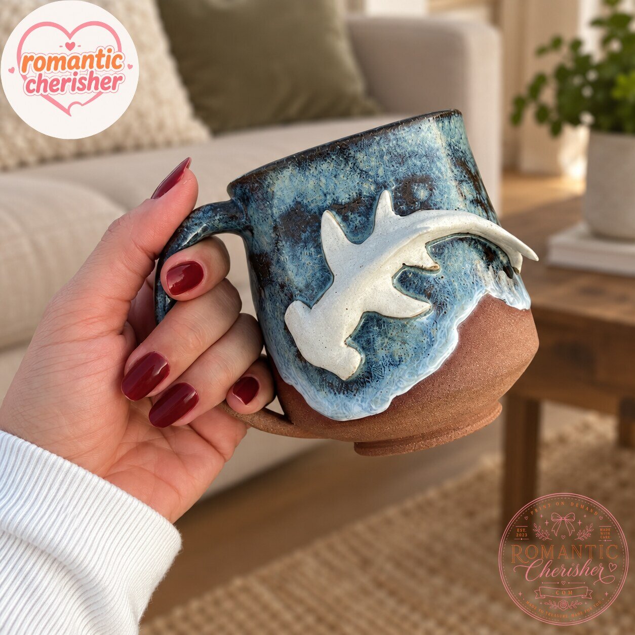 Hammerhead Shark Ocean Ceramic Coffee Mug 6 Hammerhead Shark Ocean Ceramic Coffee Mug