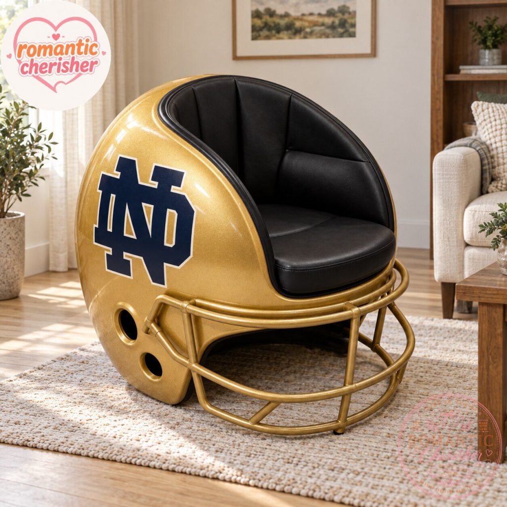 Notre Dame Fighting Irish Football Helmet Chair Notre Dame Fighting Irish Football Helmet Chair