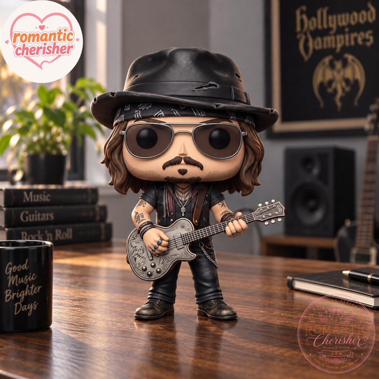 Johnny Depp Hollywood Vampires Pop Rocks Vinyl Figure 5 Johnny Depp Hollywood Vampires Pop Rocks Vinyl Figure