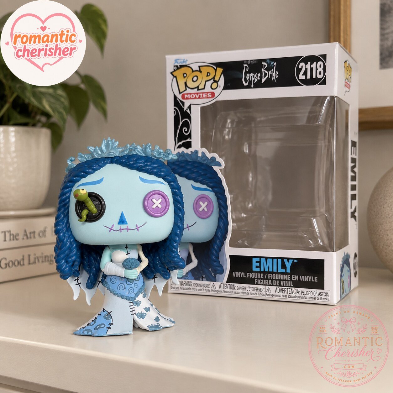 Funko Pop Movies Corpse Bride Emily Vinyl Figure 2118