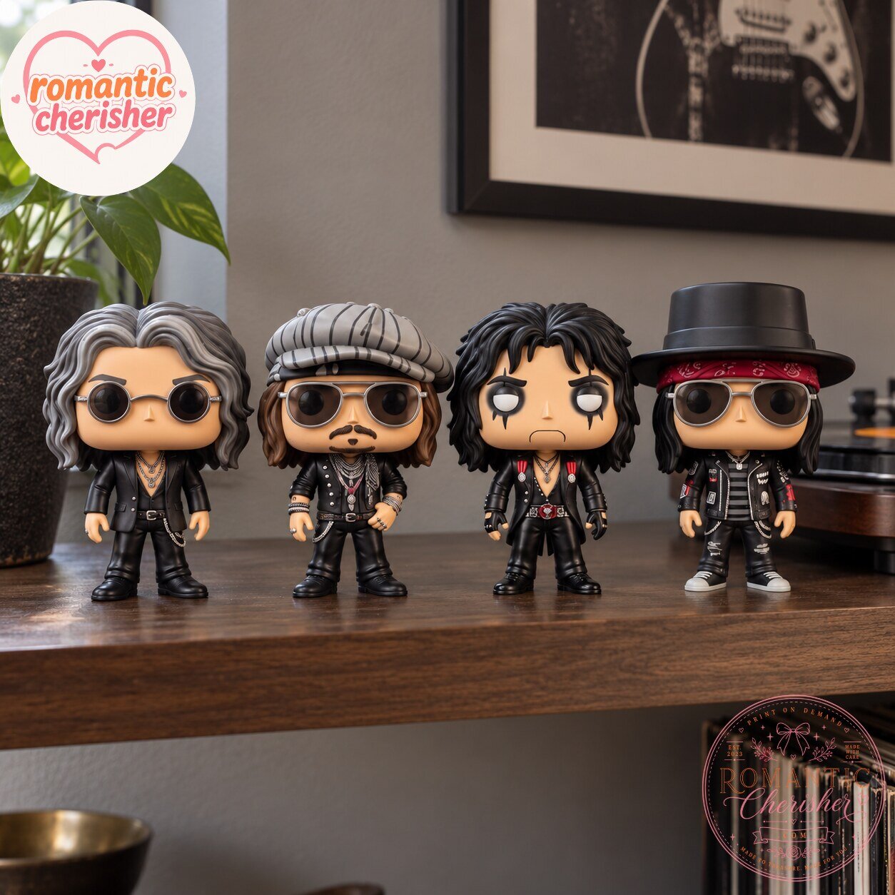 Funko Pop! Rocks Hollywood Vampires 4-Pack Vinyl Figure Set 6 Funko Pop! Rocks Hollywood Vampires 4-Pack Vinyl Figure Set