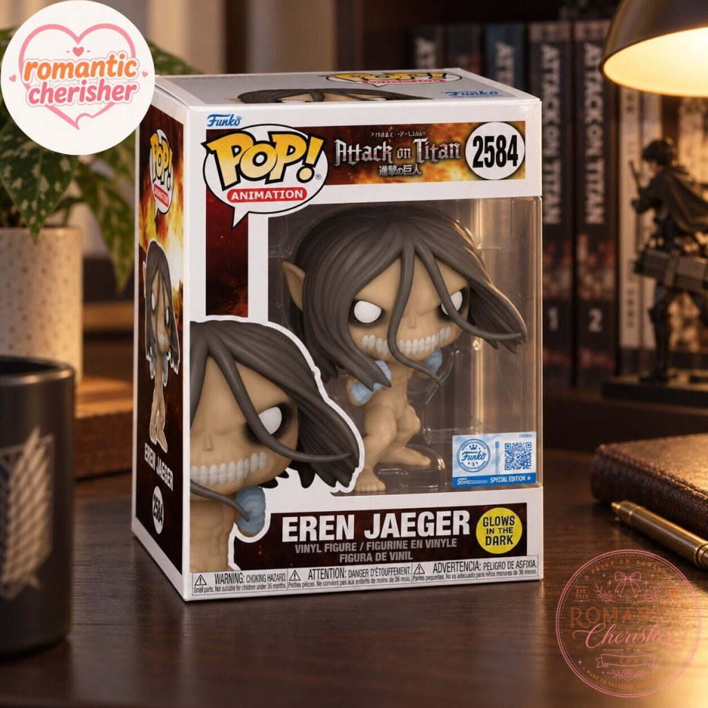 Attack On Titan Eren Jaeger Titan Form Glow In The Dark Funko Pop Figure