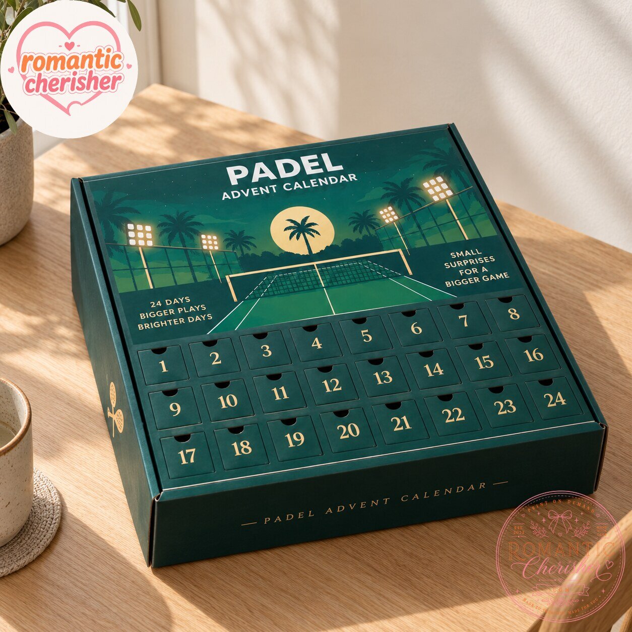 Padel Tennis Christmas Advent Calendar