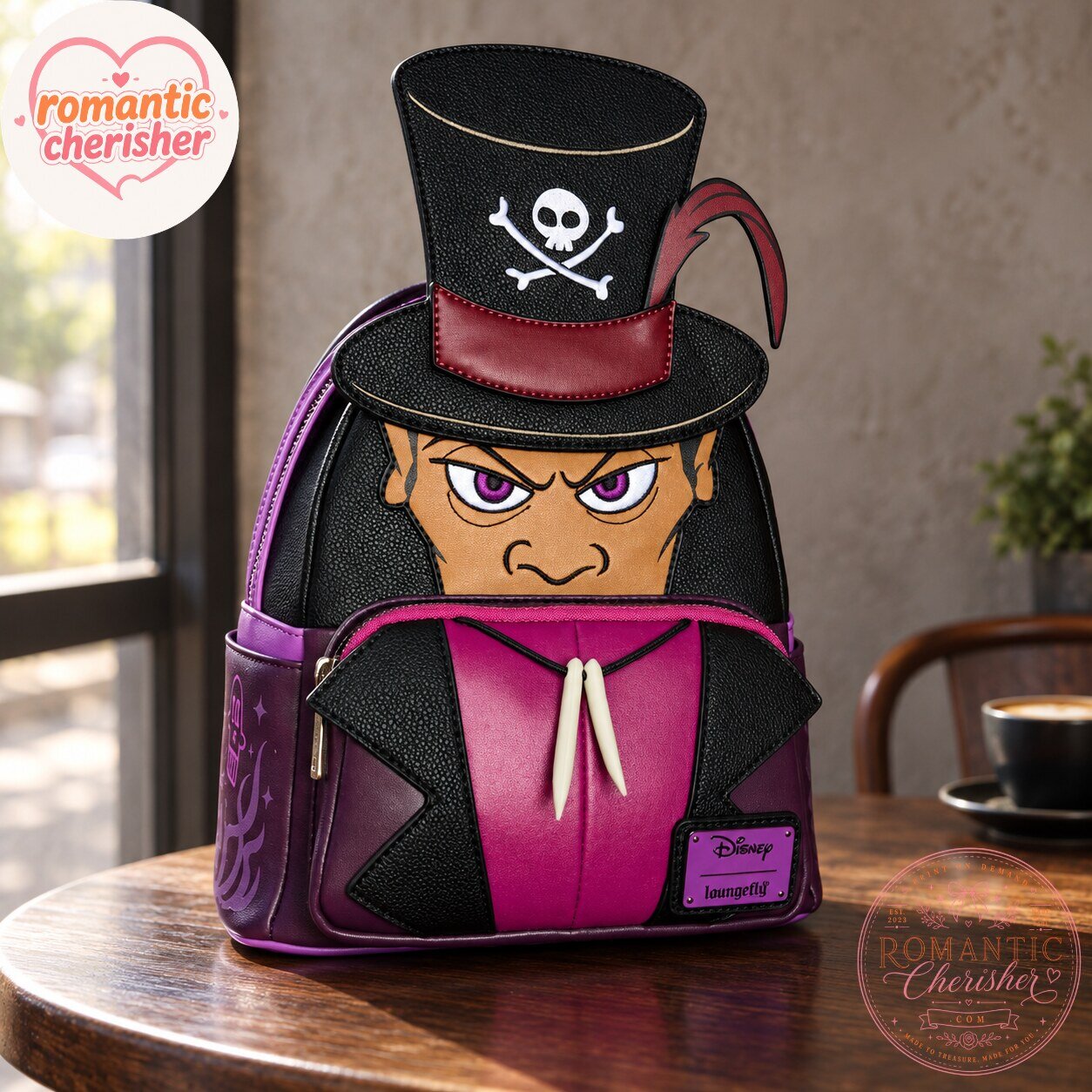 Disney The Princess And The Frog Dr. Facilier Cosplay Mini Backpack 6 Disney The Princess And The Frog Dr. Facilier Cosplay Mini Backpack