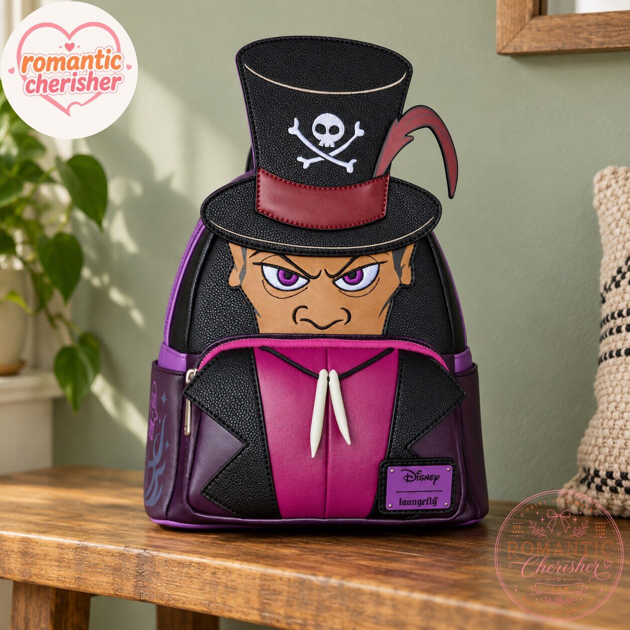 Disney The Princess And The Frog Dr. Facilier Cosplay Mini Backpack 7 Disney The Princess And The Frog Dr. Facilier Cosplay Mini Backpack