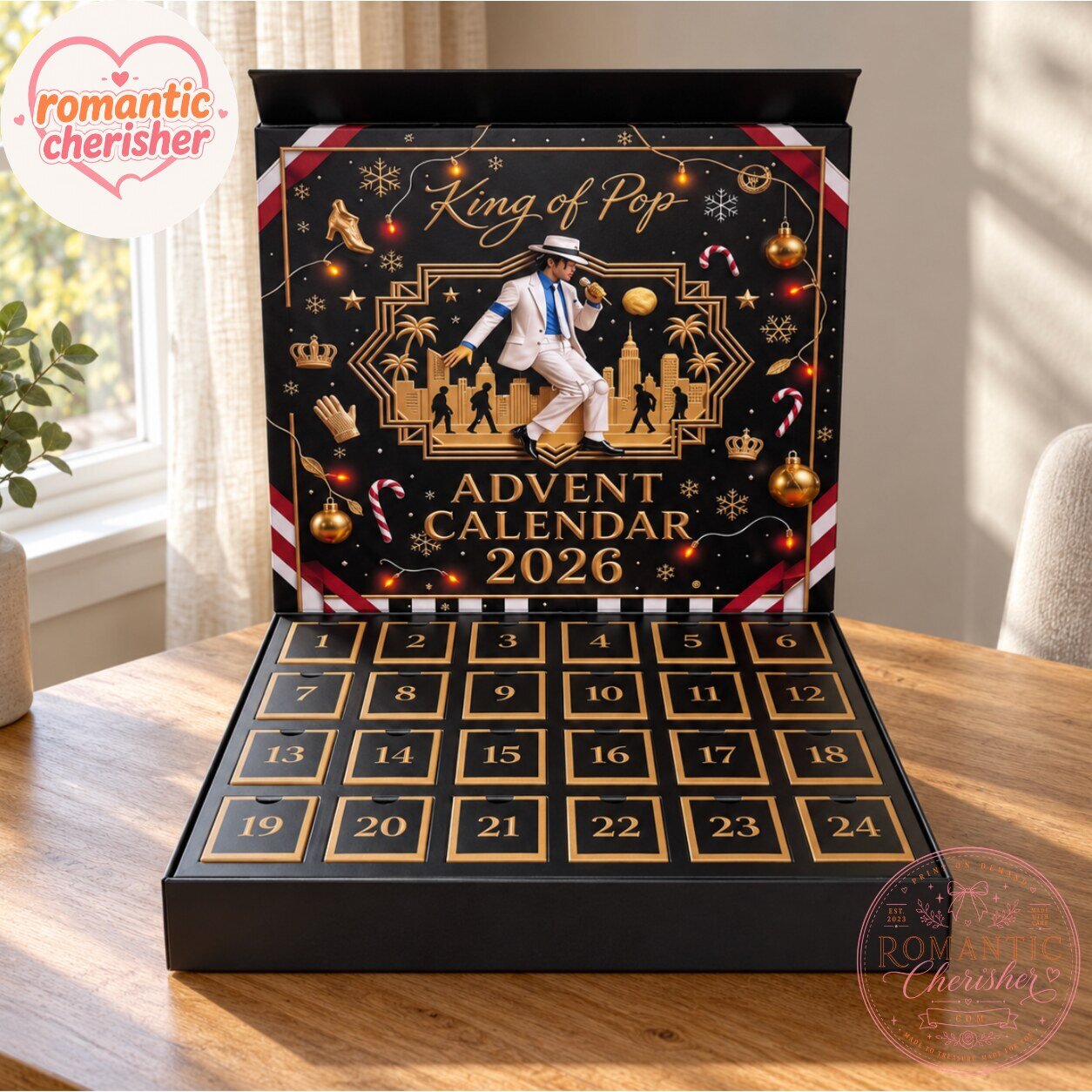 Michael Jackson King Of Pop Christmas Advent Calendar 5 Michael Jackson King Of Pop Christmas Advent Calendar