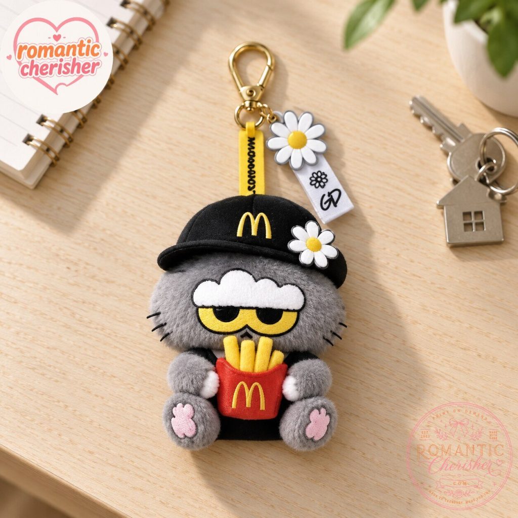 G-DRAGON x McDonald’s Fries Plush Keychain G-DRAGON x McDonald’s Fries Plush Keychain
