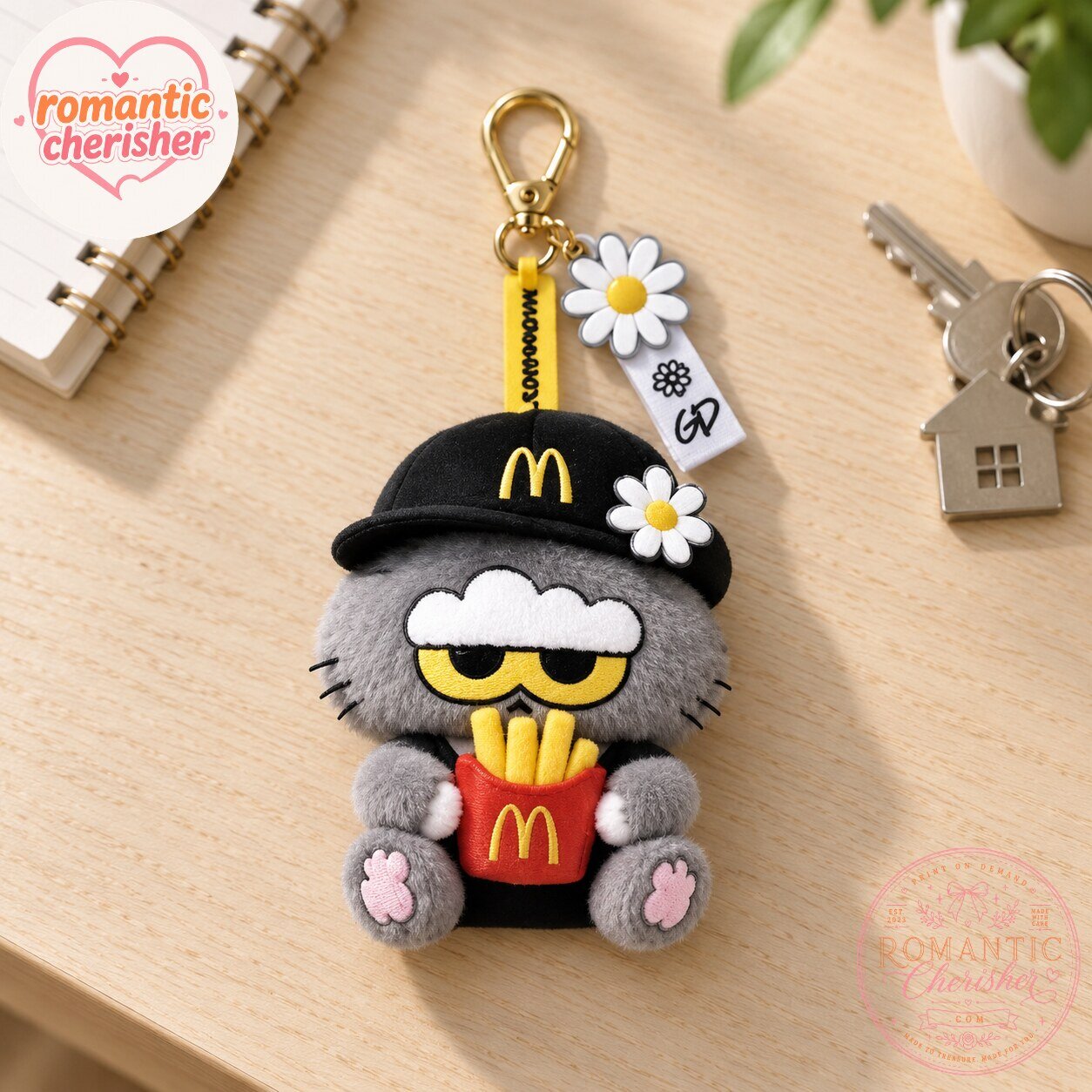 G-DRAGON x McDonald’s Fries Plush Keychain