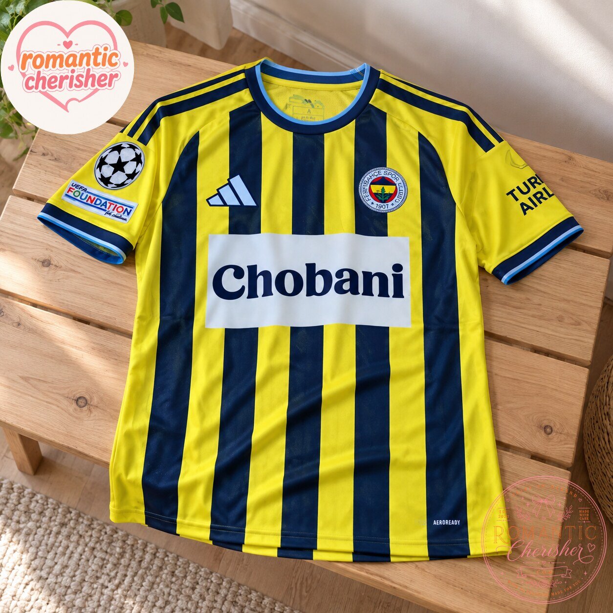 Fenerbahce Adidas 2026-2027 Home Kit Soccer Jersey 7 Fenerbahce Adidas 2026-2027 Home Kit Soccer Jersey