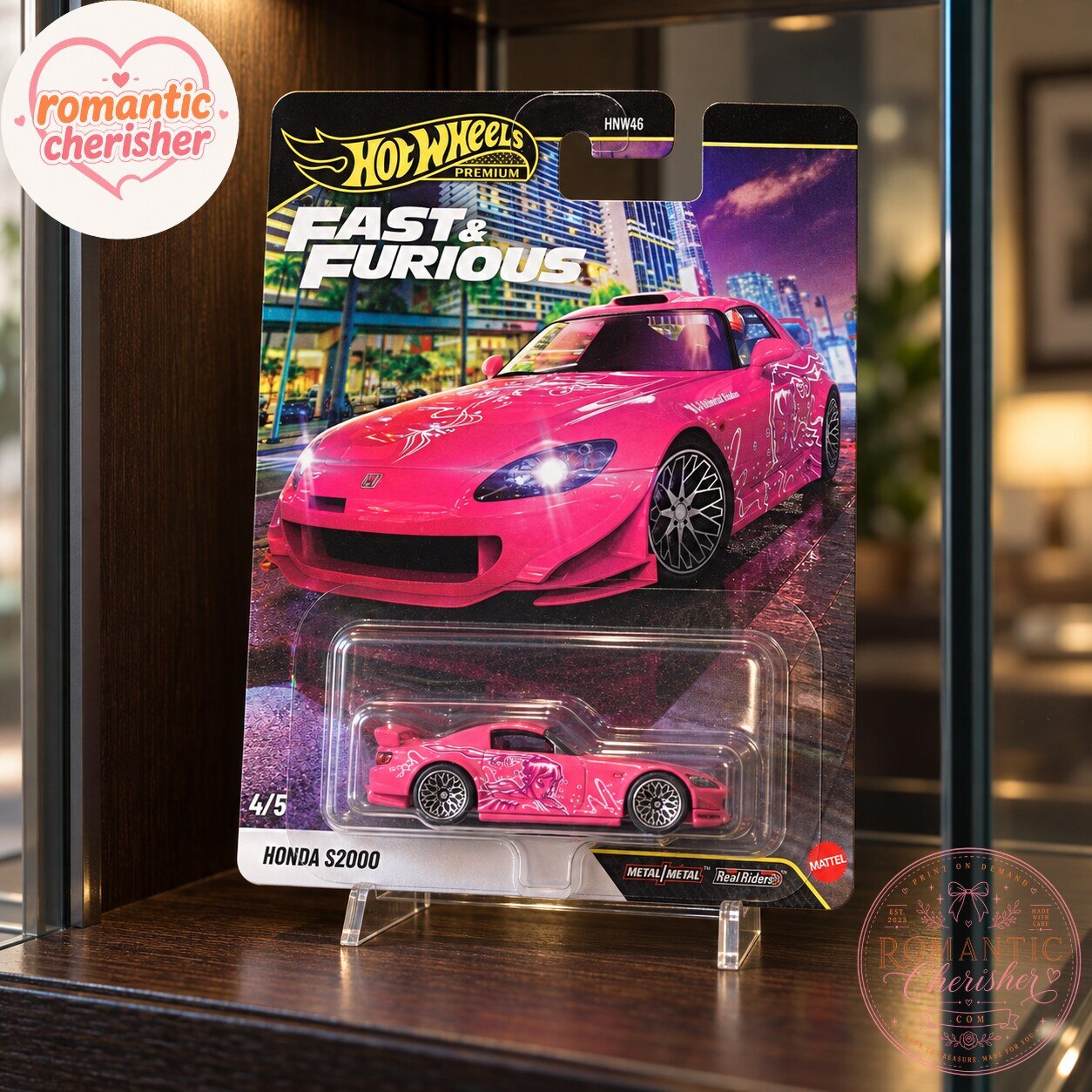Hot Wheels Premium Fast & Furious Honda S2000 Die-Cast Car
