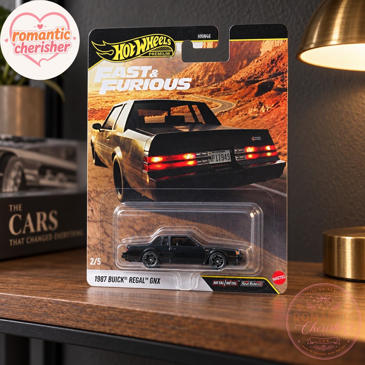 Hot Wheels Premium Fast & Furious 1987 Buick Regal GNX Die-Cast Car