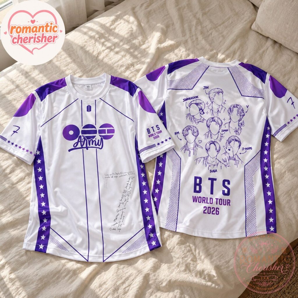 BTS ARMY World Tour 2026 Jersey Shirt
