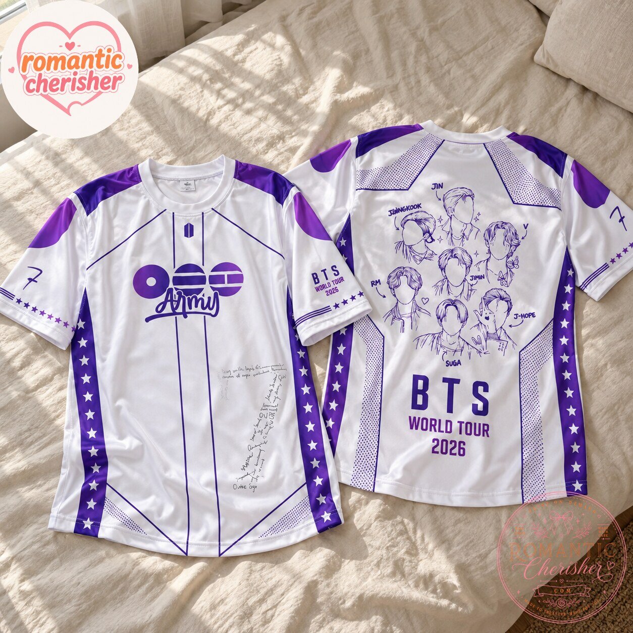 BTS ARMY World Tour 2026 Jersey Shirt