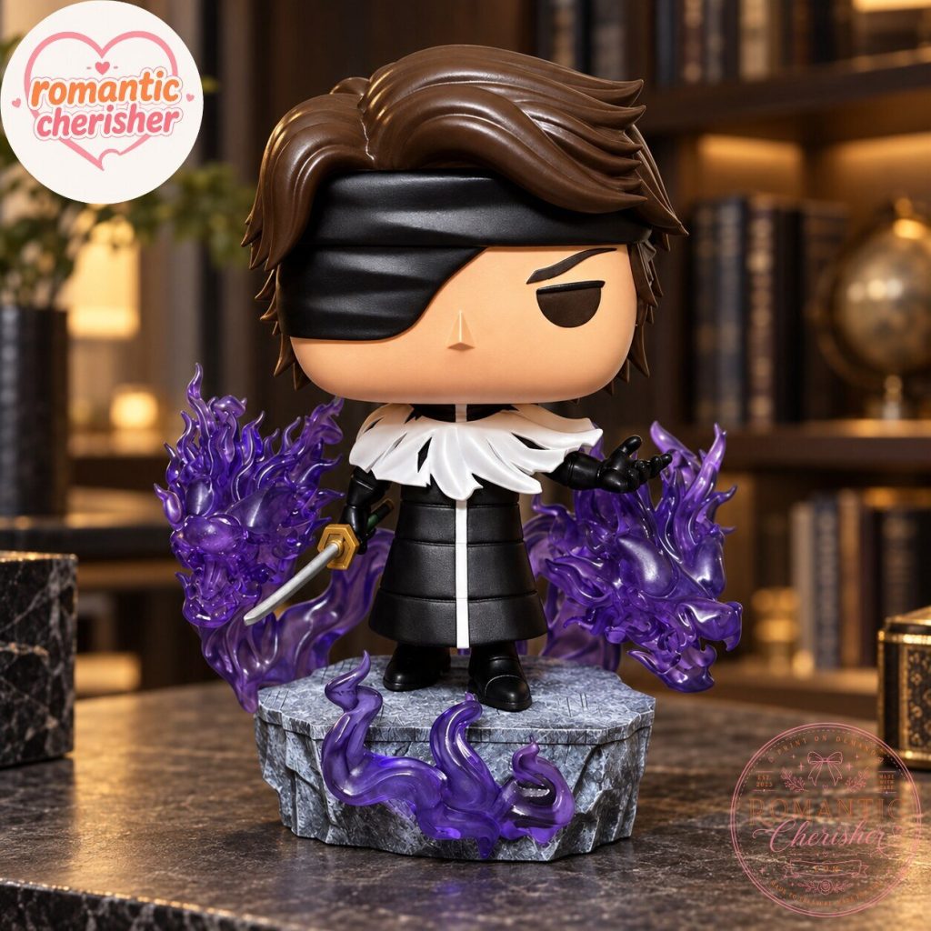 Bleach TYBW Sosuke Aizen Hado 99 Five Dragons Custom Funko Pop Figure