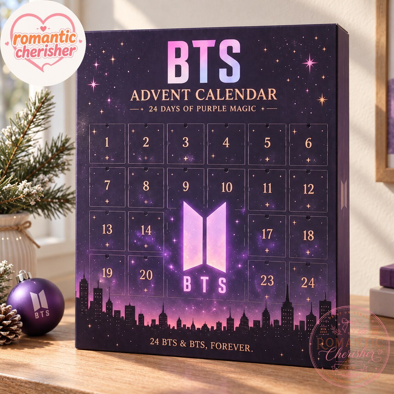 BTS Army 24 Days Advent Calendar Set 7 BTS Army 24 Days Advent Calendar Set