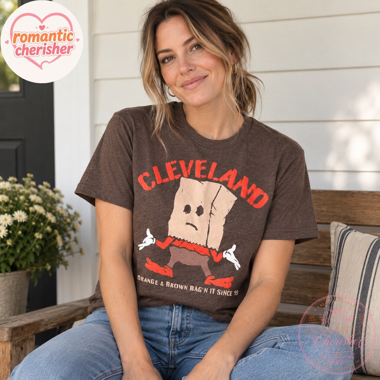 Cleveland Browns Paper Bag Fan T-Shirt 5 Cleveland Browns Paper Bag Fan T-Shirt
