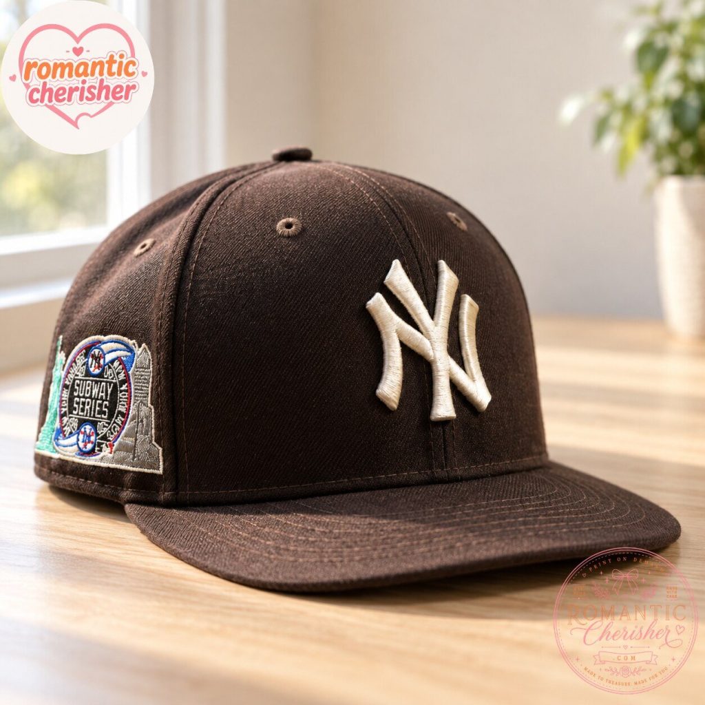 New York Yankees Subway Series El Flow Mayor Brown Fitted Hat New York Yankees Subway Series El Flow Mayor Brown Fitted Hat
