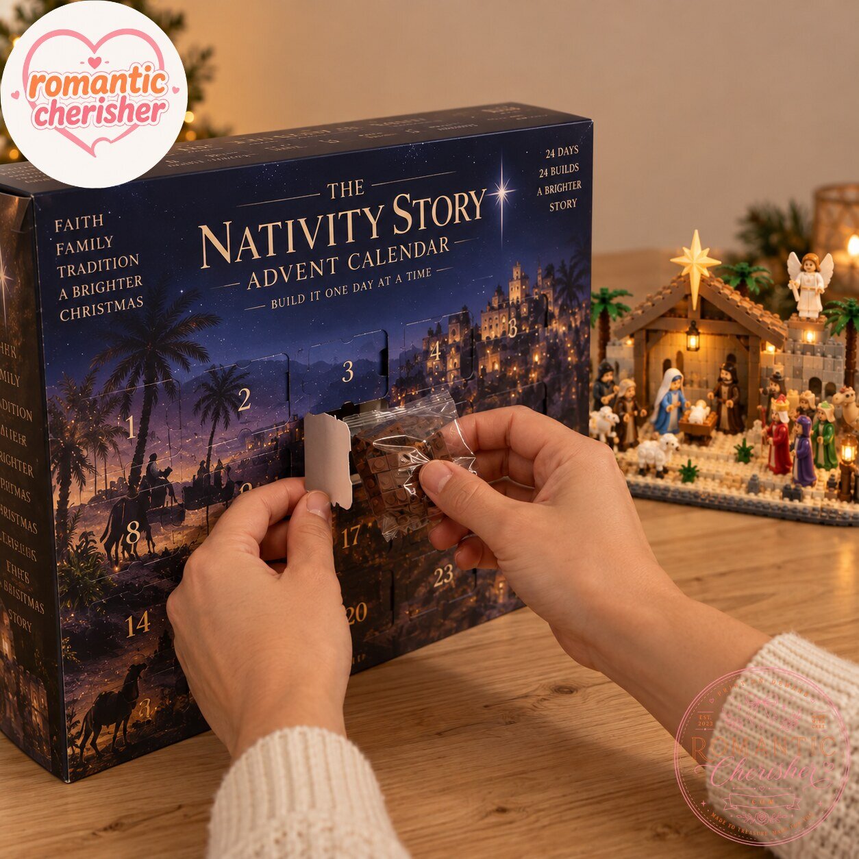 24 Days Nativity Building Block Advent Calendar 5 24 Days Nativity Building Block Advent Calendar