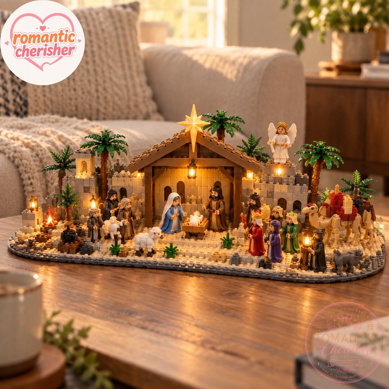 24 Days Nativity Building Block Advent Calendar 6 24 Days Nativity Building Block Advent Calendar