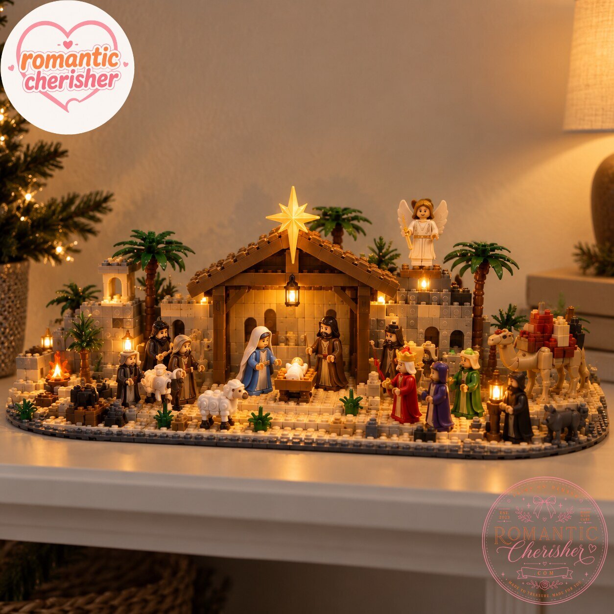 24 Days Nativity Building Block Advent Calendar 7 24 Days Nativity Building Block Advent Calendar