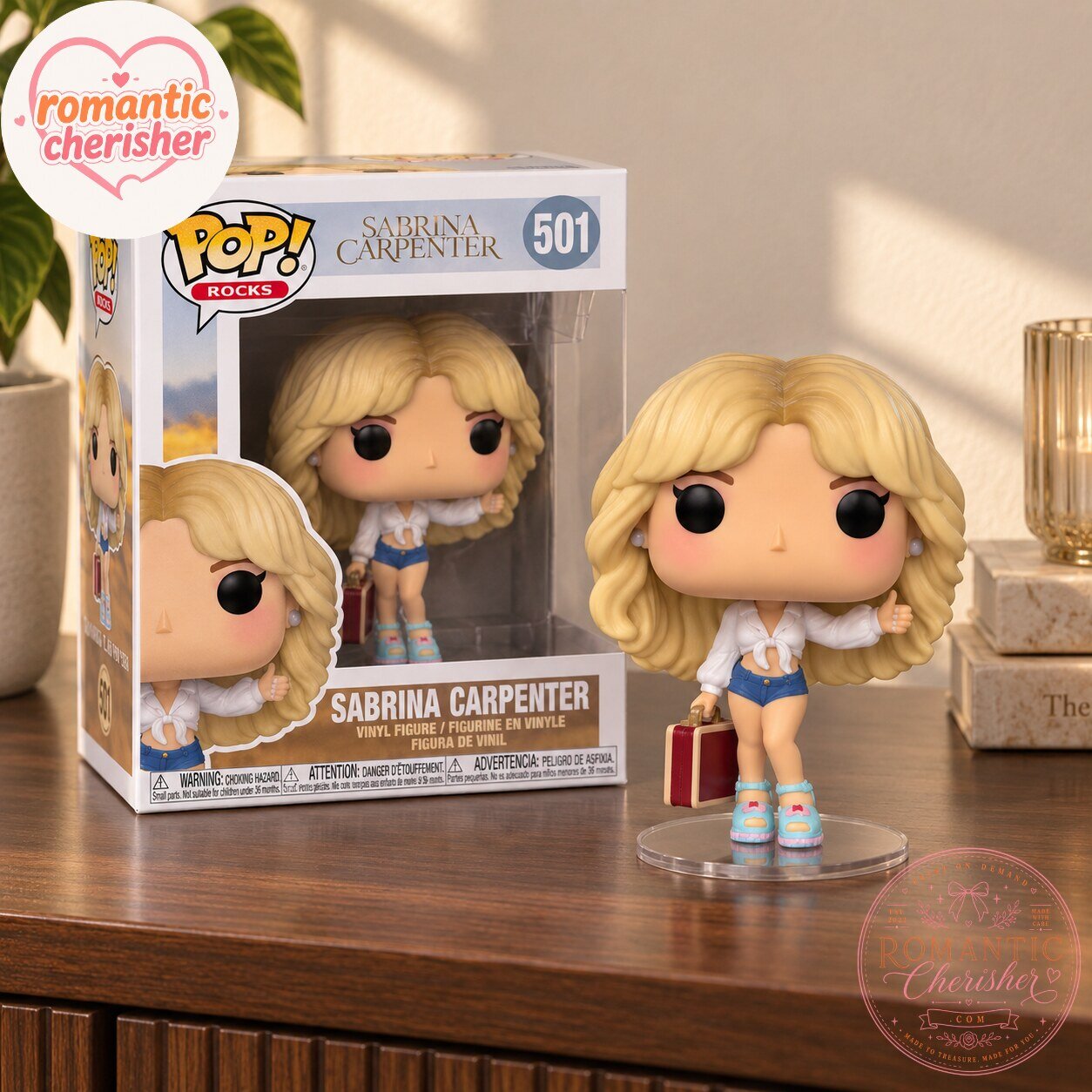 Sabrina Carpenter Pop Rocks Vinyl Figure