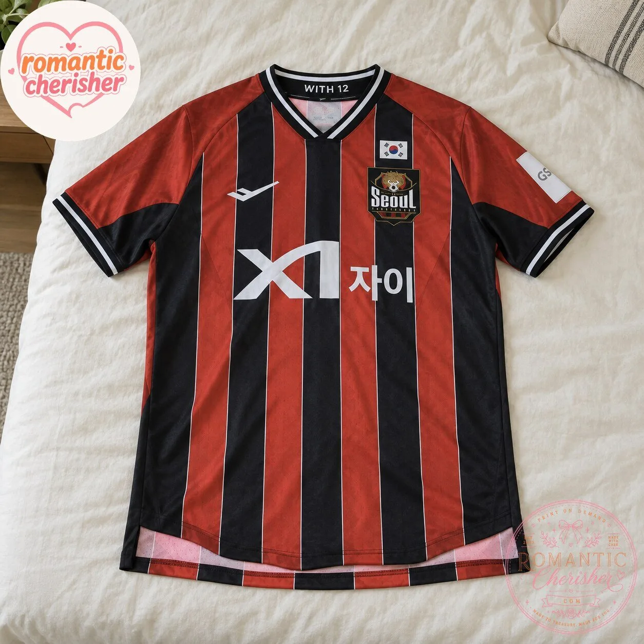 2026 FC Seoul Red Black Home Soccer Jersey 6 2026 FC Seoul Red Black Home Soccer Jersey