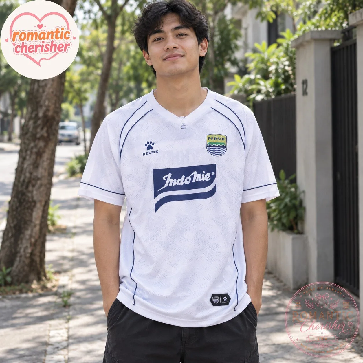 Persib Bandung Kelme White Away Soccer Jersey 2026 5 Persib Bandung Kelme White Away Soccer Jersey 2026