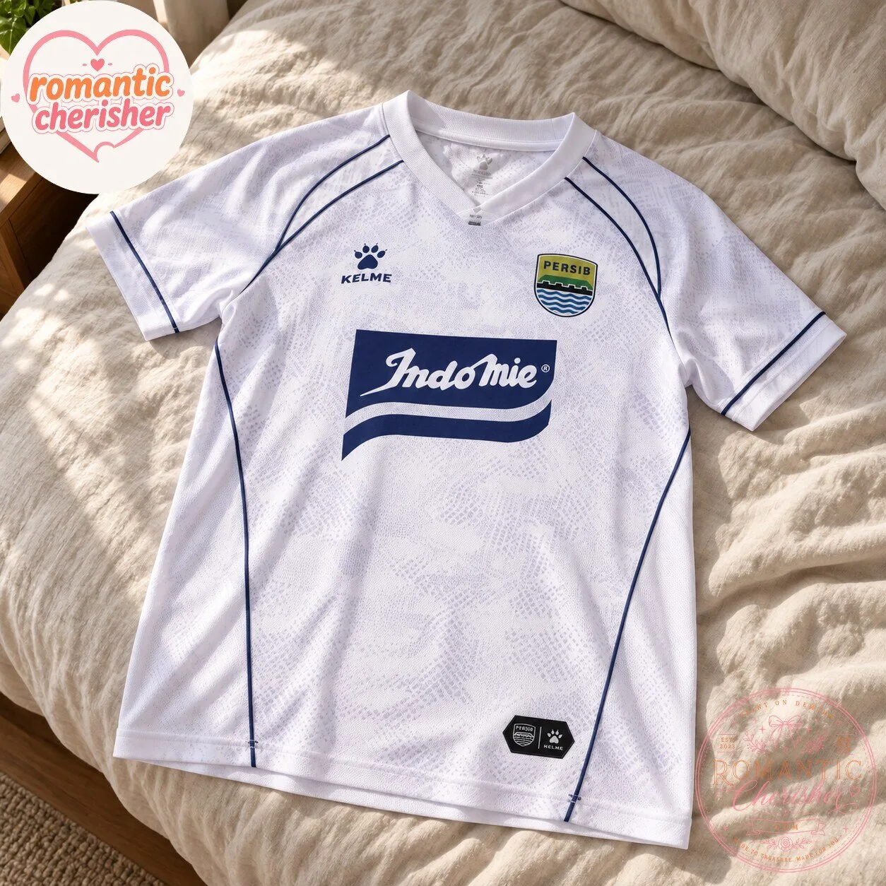 Persib Bandung Kelme White Away Soccer Jersey 2026 6 Persib Bandung Kelme White Away Soccer Jersey 2026