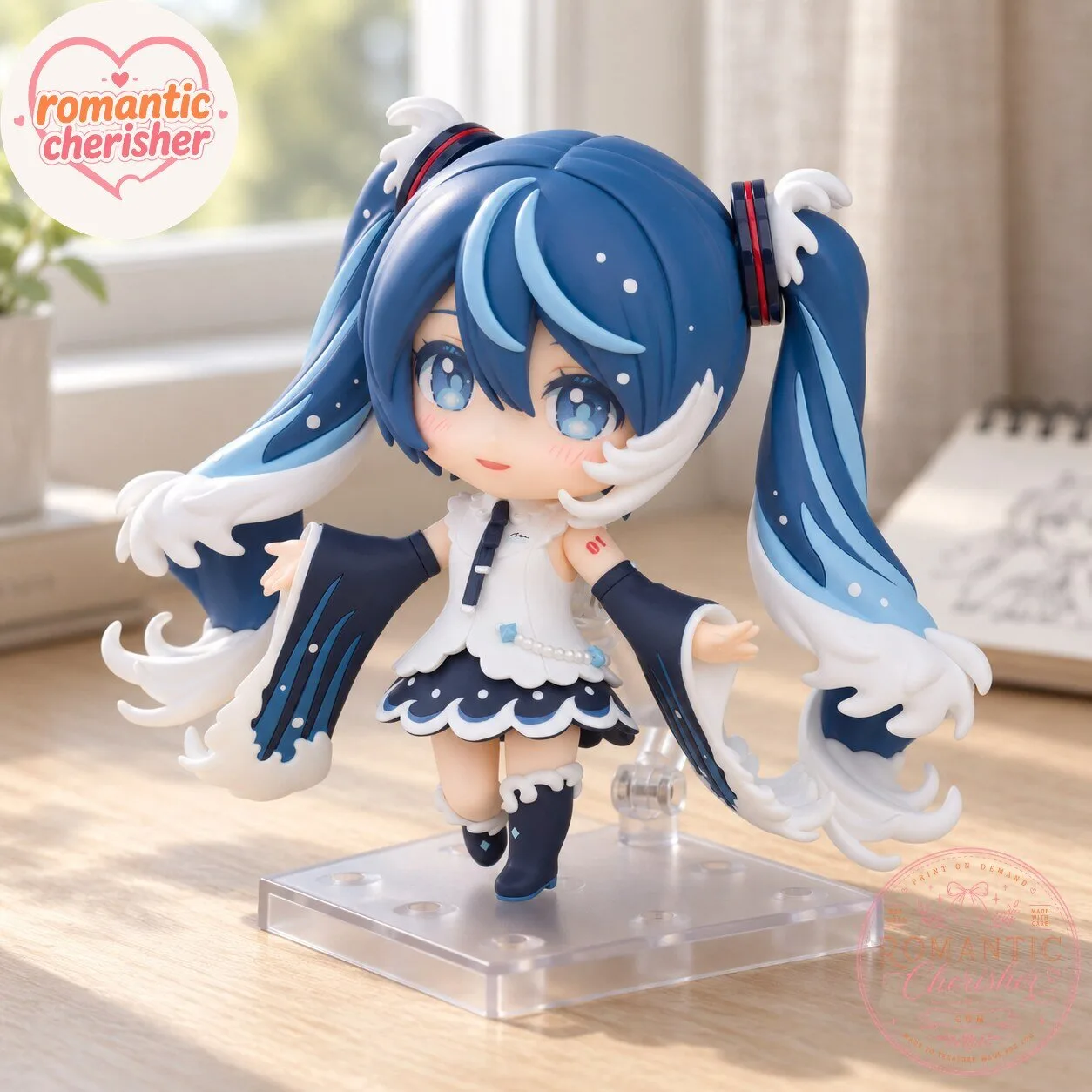 Nendoroid Hatsune Miku Katsushika Hokusai Collaboration Ver. Rella Figure 7 Nendoroid Hatsune Miku Katsushika Hokusai Collaboration Ver. Rella Figure