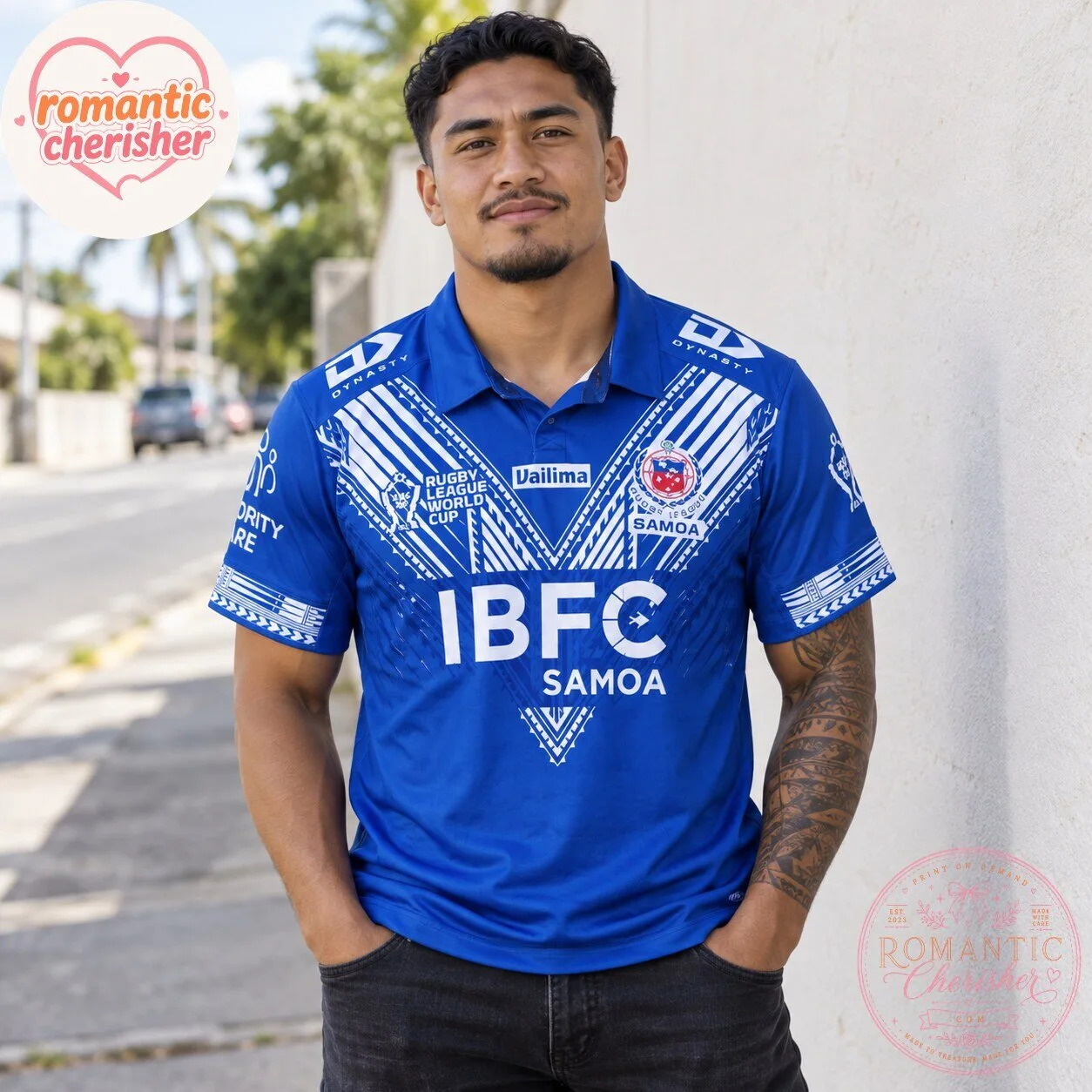 2026 Toa Samoa Rugby League World Cup Blue Jersey 5 2026 Toa Samoa Rugby League World Cup Blue Jersey